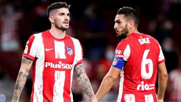 De Paul y Koke, en un partido del Atl&eacute;tico en Liga