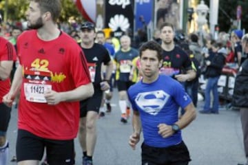 39 edición de la maratón de Madrid. Hoy las calles de Madrid han congregado 33.000 corrredores en las tres carrereas (10 km, medio maratón y maratón)