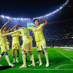 Los puntos que sacó el América en su seguidilla de partidos en el Azteca