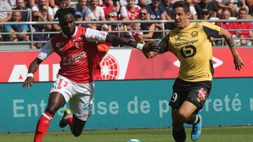 El Lille cae en Reims y el Niza remonta ante el Rennes