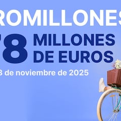 Euromillones: comprobar los resultados del sorteo de hoy, viernes 28 de noviembre
