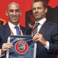 Ceferin ignoró a Rubiales