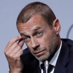 Ceferin amenaza con echar de Europa a los clubes belgas