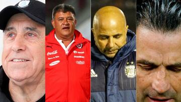 El dispar presente de los últimos 9 técnicos de la Roja