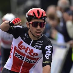 Ewan gana el GP Escalda con caída de Cortina en el esprint