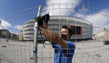 Primeros incidentes en Bilbao con los ultras del Marsella