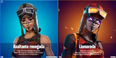 Skin Llamarada en Fortnite ya disponible: precio y contenido