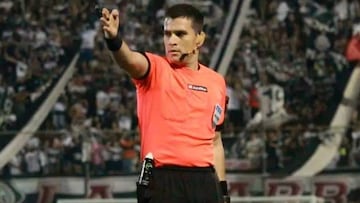 Derlis López. árbitro paraguayo que dirigirá el Brasil-Argentina del Sudamericano Sub 20.