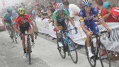 Valverde araña tiempo a Yates y Enric Mas se mete en el podio