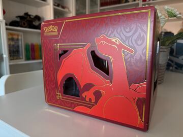 JCC Pokémon Charizard ex Super Premium Collection unboxing colección cromos cartas