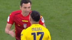 ¡Se enfureció con el árbitro! Así fue la expulsión de Gary Medel