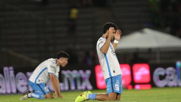 during the 15th round match between FC Juarez and Puebla as part of the Liga BBVA MX, Torneo Apertura 2025 at Olimpico Benito Juarez Stadium, on October 24, 2025 in Ciudad Juarez, Chihuahua, Mexico.