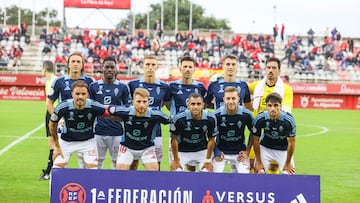 Once del Real Murcia en Algeciras.