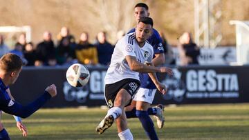 Un encuentro del filial del Burgos.