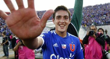 Matías Rodríguez anotó 3 goles, en 17 Superclásicos por Universidad de Chile.