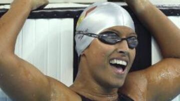 <b>OTRA MÁS. </b>Teresa Perales sumó ayer el oro en los 200 libres.