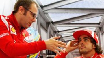 Domenicali alaba la carrera "alucinante" de Alonso