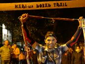 García reina en solitario en la aventura mitológica y de orientación de la Mariren Kobak Trail