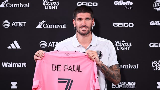 Rodrigo De Paul: “Quiero ser parte de la historia de Inter Miami”
