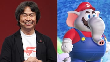 Super Mario Bros. Wonder Miyamoto cr赤ticas elefante potenciador