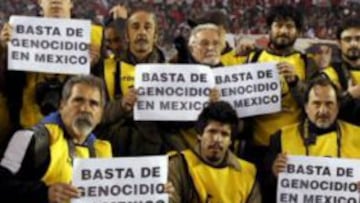 Periodistas gráficos se pronunciaron contra la violencia que se vive en México.