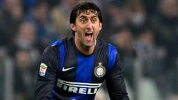 Diego Milito abandona el Inter