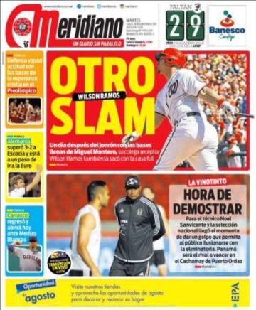Portadas de la prensa deportiva