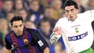 <B>GUERRERO Y GOLEADOR</B>. Javi Guerrero es el racinguista más en forma en este fi nal de Liga.