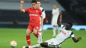 Davinson Sánchez llegó a las 12 apariciones con el Tottenham en la temporada 2020-2021.