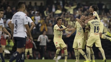 América con mejores números frente a Pumas en el Clásico Capitalino