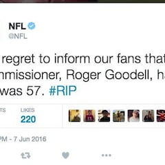 Hackean el twitter de la NFL y 'matan' al comisionado Goodell