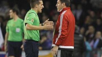 Berizzo, con Estrada Fernández.