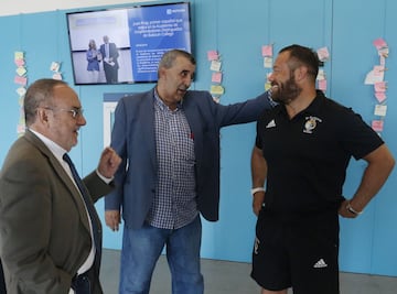 La Copa del Rey de rugby calienta motores con un Encuentro con los Ases en Valencia con la presencia de Manu Serrano, Santiago Santos, Elena Tejedor, Chema Valentín Gamazo y César Sempere.