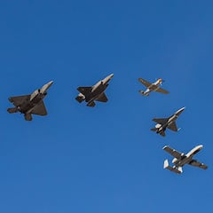 Los cazas con los que Israel bombardea Gaza: estos son