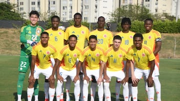 Este es el fixture de la Selección Colombia Sub -17
