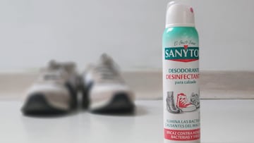 Comprar desodorante desinfectante Sanytol en spray para el calzado en Amazon