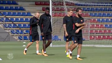 El Barça prepara la Supercopa con Iniesta de regreso