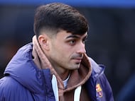 The Spanish midfielder will miss Barcelona’s final game of the league phase in the Champions League.