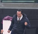 Historia del Villarreal: Emery, al darse cuenta de que se ha cargado a la Juve en Turín