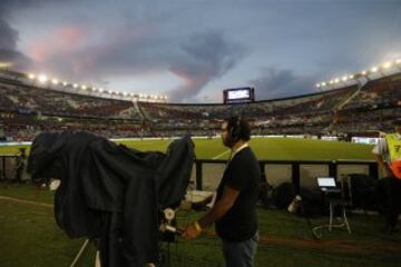 Color y belleza en la previa del duelo Argentina-Chile