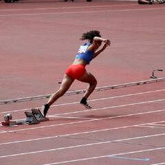 Melissa González, eliminada en semifinal de 400 metros vallas