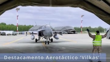 El avión en el que viaja Margarita Robles a Lituania sufre un intento de perturbación de su GPS al pasar por Kaliningrado