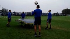 El partido de Teqball que encendió la práctica de la U