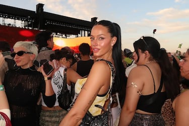 Oriana Sabatini durante el Festival de Música y Artes del Valle de Coachella 2025 en el Empire Polo Club el 11 de abril de 2025 en Indio, California.