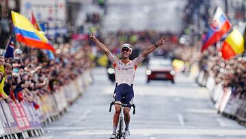 Mathieu van der Poel, campeón en Glasgow.