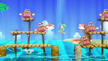 Captura de pantalla - Yoshi's Wolly World (WiiU)