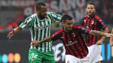 Sidnei con el Betis.