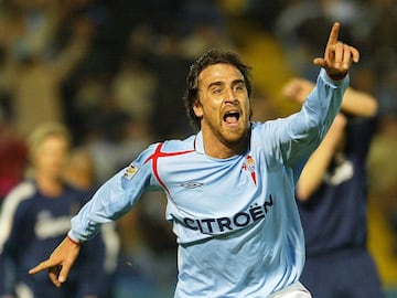 Solo estuvo una temporada en el Atltico, la 2003-2004. En el Celta jug entre 2005 y 2008.