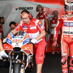 Jorge Lorenzo: "Se me atraganta el último sector"