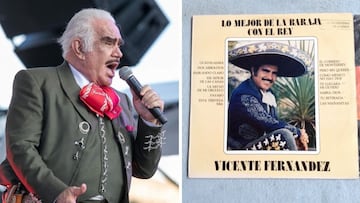 Discos de Vicente Fernández se cotizan en más de 6 mil pesos